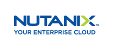 Nutanix logo with tagline Your Enterprise Cloud in blue and green.